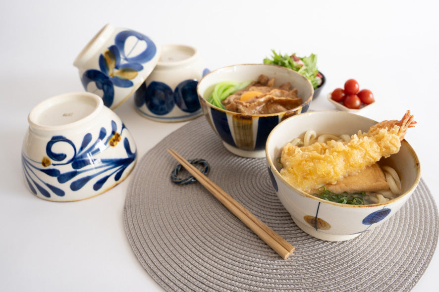 藍ブルー 丼ぶり – 藍染窯公式オンラインショップ