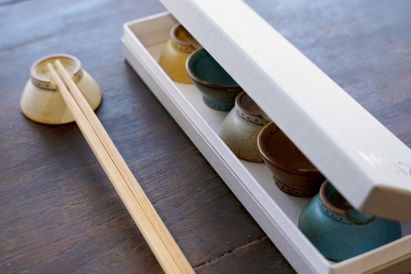 選べる箸置き5点セット(藍ブルー/Bronzu/Furelu)