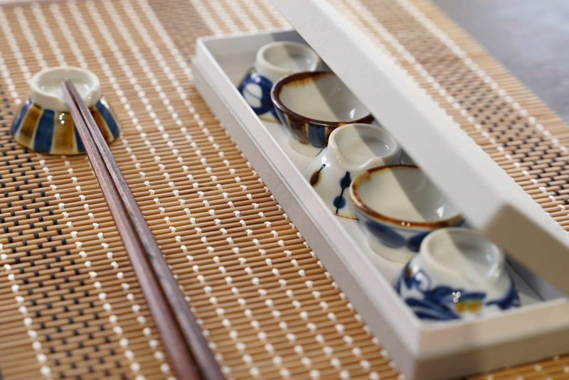 選べる箸置き5点セット(藍ブルー/Bronzu/Furelu)