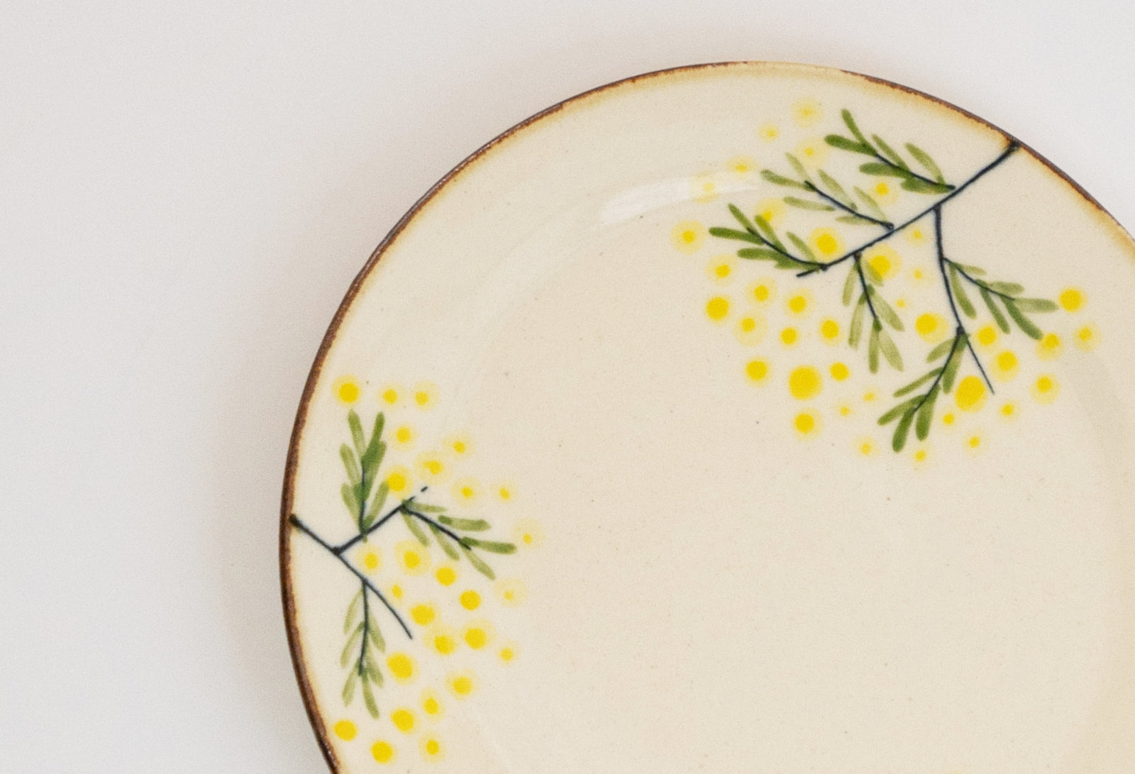 Mimosa 18cmプレート – 藍染窯公式オンラインショップ