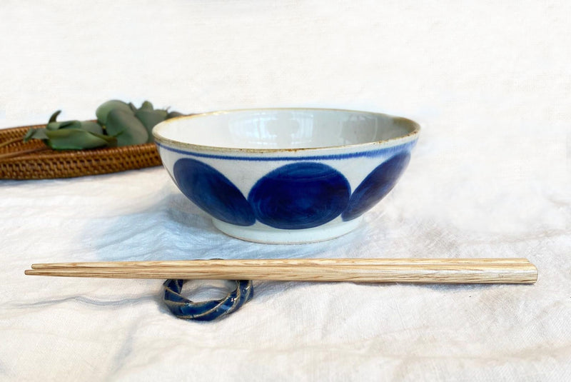 藍ブルー 平鉢